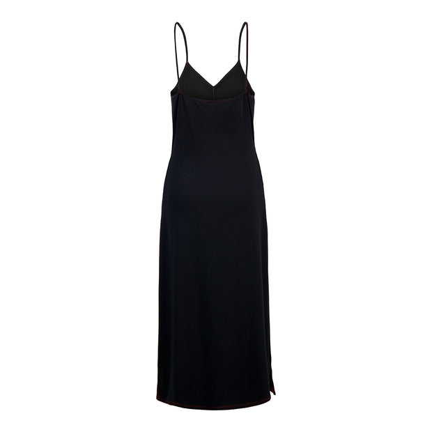 sexy comfortable long maxi nightgown strap